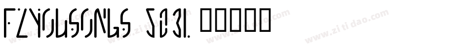 FZYouSongS 503L字体转换